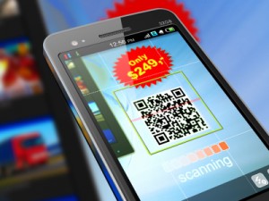 QR codes can also be used for SMS couponing.