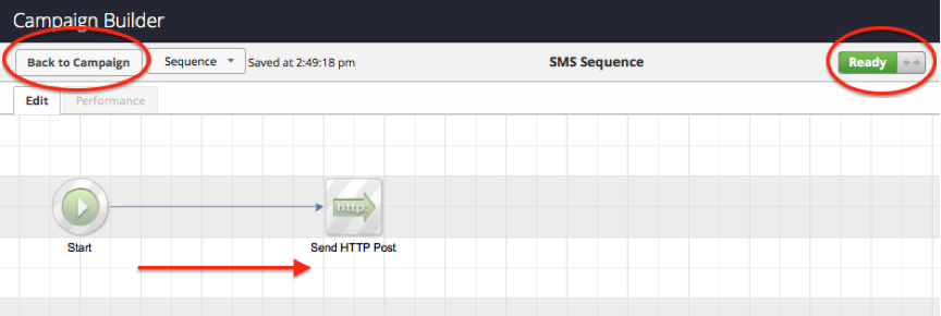 Step 7 - Enable SMS Sequence