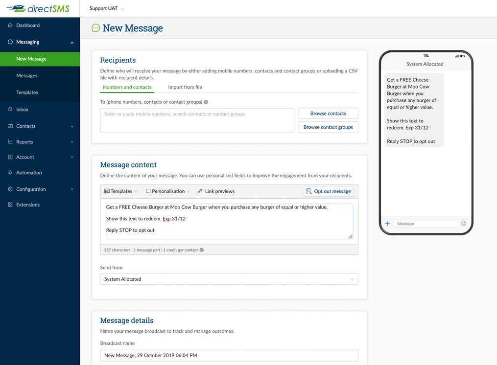 SMS Marketing Campaigns