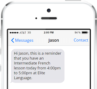 Text Message Template: Reminder Text Message